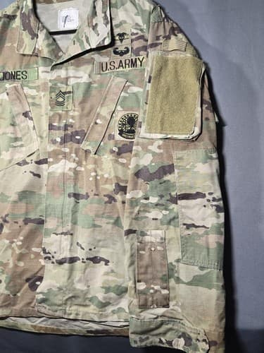 USGI Army OCP Scorpion W2 Uniform Coat Jacket Large R 8415-01-623-5552 #M44s - Thumbnail 3