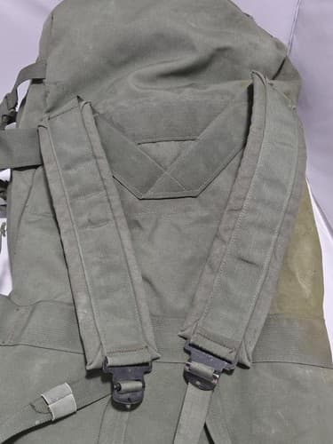 Improved US Military Duffle Bag Zipper Deployment Flight Travel USGI OD Green - Thumbnail 3
