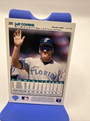 1995 Upper Deck Collector's Choice - Jeff Conine #305 - Thumbnail 3