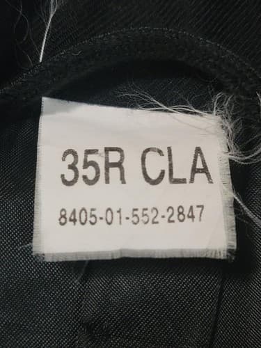 ASU Coat Men's Service Jacket Dress Army Blue 450 Size: (35/R) NSN: - Thumbnail 6