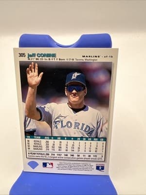 1995 Upper Deck Collector's Choice - Jeff Conine #305 - Thumbnail 4