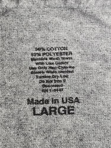 U.S. Army Men's Gray Short Sleeve Graphic T-Shirt Performance Knit Large #S27a - Thumbnail 4