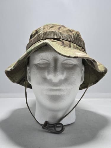 USGI Army OCP Multicam Boonie Sun Hat Size 7 3/8 NSN 8415-01-579-9210 #H12v