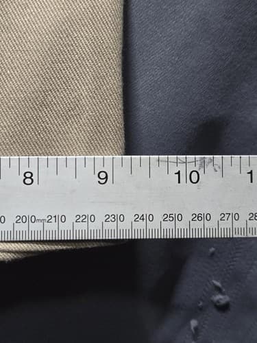 Dickies Men's Flat Front Khaki Work Pants Chino Size 40 x 30 Beige #P15d - Thumbnail 7