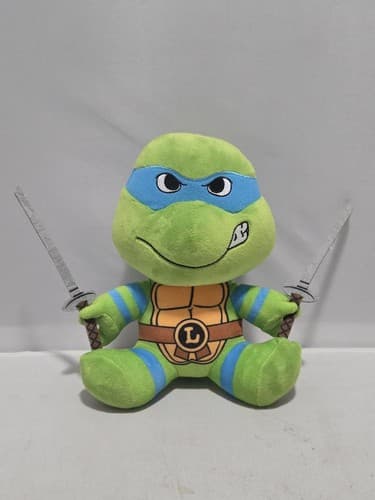 Build-A-Bear Workshop Leonardo TMNT Plush 16" 2012 Nickelodeon Ninja Turtle S69s