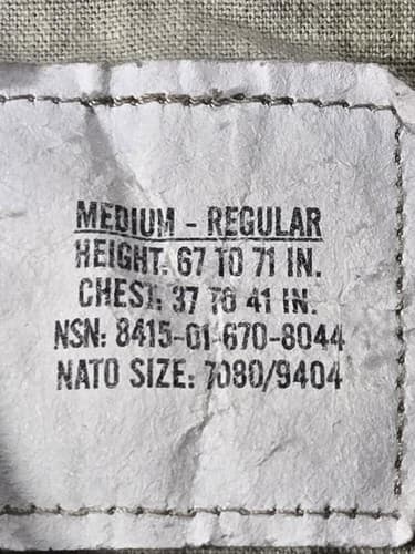 USGI Army OCP IHWCU Hot Weather Uniform Coat Jacket Medium Regular #M55j - Thumbnail 7