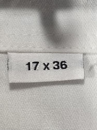 USGI Army Men’s Dress Shirt White Long Sleeve Tapered Type 1 Size 17 x 36 #M22w - Thumbnail 7