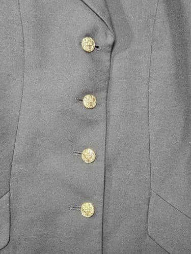 USGI Women's Army Service Uniform ASU Dress Blue Coat Jacket 16 Medium R #M66k - Thumbnail 4