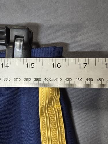 USGI Women's Army Service Uniform ASU Dress Blue Slacks Trousers 16 MR #G105g - Thumbnail 4