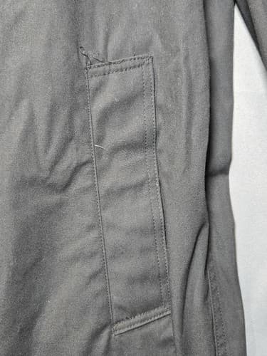 USGI Army DSCP Garrison All-Weather Trench Coat Rain Overcoat Black 38 S #M91p - Thumbnail 5