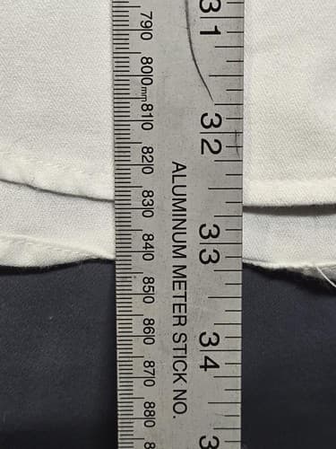 USGI Army Men’s Dress Shirt White Long Sleeve Tapered Type 1 Size 17 x 36 #M22w - Thumbnail 10