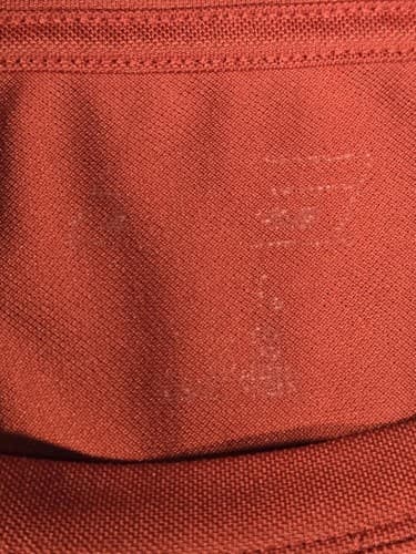 Dickies Men's Short Sleeve Work Shirt Button Down Orange Size Large #S25d - Thumbnail 4