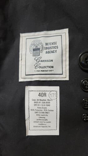 DLA Coat Black 40R #26j - Thumbnail 4