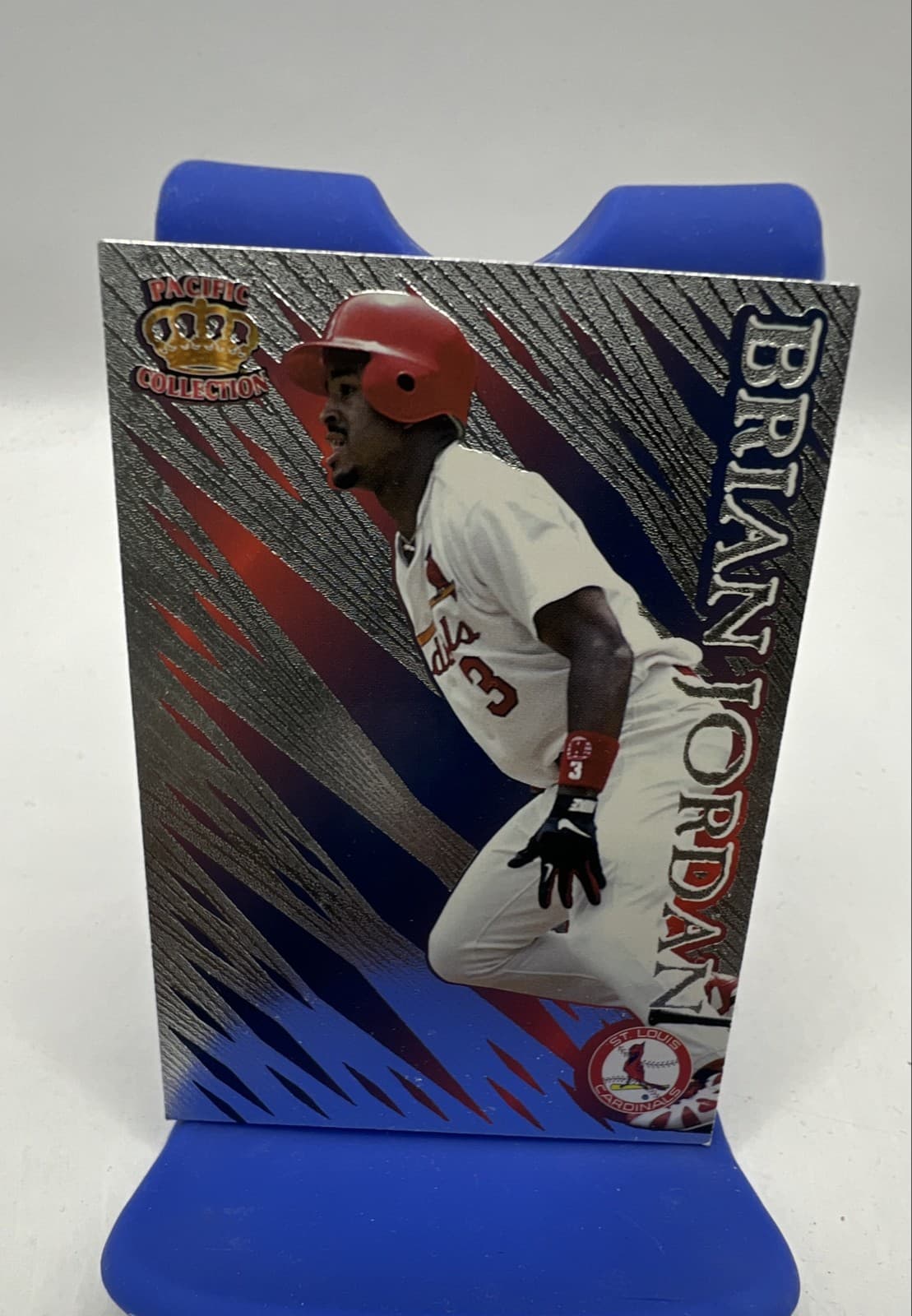 1996 Pacific Prisms - Brian Jordan #P-71 (7)
