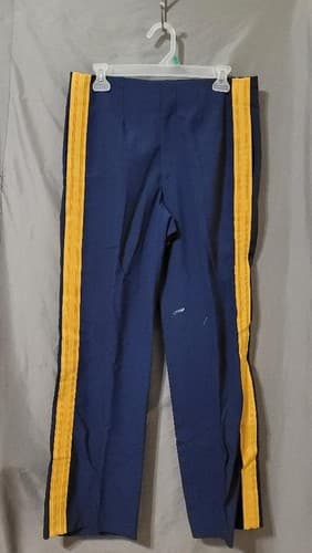 ASU dress Blue Pants Yellow Stripe #20a