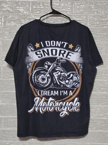 Motorcycle Shirt Short Sleeve Size: (m) #I39i - Thumbnail 2
