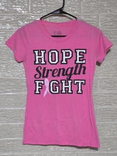 Small - Breast Cancer awareness Gold Rush Shirt Short Sleeve #I30i