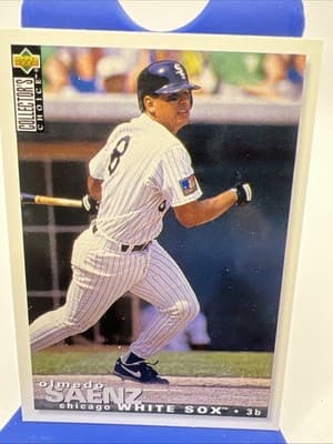 1995 Upper Deck Collector's Choice - Olmedo Saenz #497 (10) - Thumbnail 2