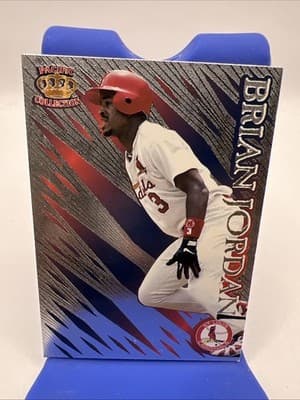 1996 Pacific Prisms - Brian Jordan #P-71 (7) - Thumbnail 2