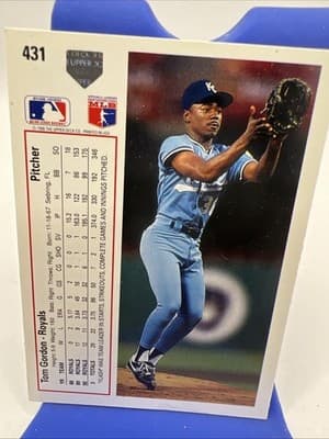 1991 Upper Deck - Tom Gordon #431 (14) - Thumbnail 3