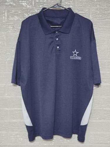 Cowboys Button Up Shirt Short Sleeve Size: (XL) #I31i