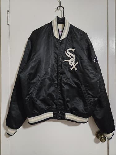 Vintage Chicago White Sox Starter Satin Jacket X-Large Diamond Collection MLB