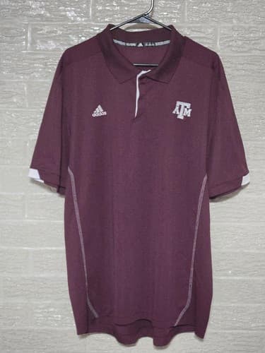 XX-Large - Texas A&M Adidas Polo Shirt Short Sleeve #I34i