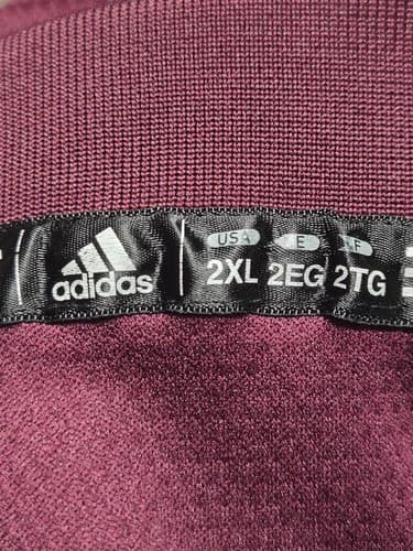 XX-Large - Texas A&M Adidas Polo Shirt Short Sleeve #I34i - Thumbnail 3