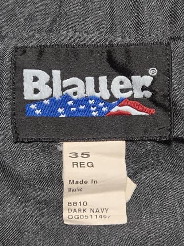 35/Regular - Blauer Pants #I41i - Thumbnail 3