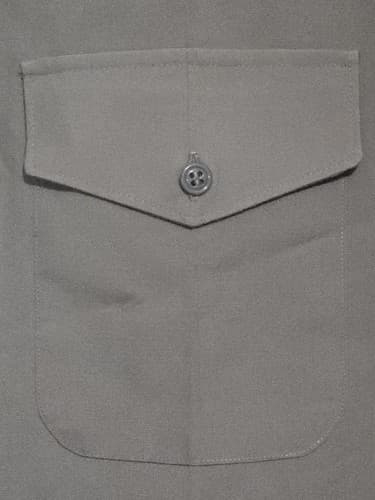 USMC Men's Khaki Service Shirt Short Sleeve Size 15 USGI 8405-01-515-8973 #Q55q - Thumbnail 4