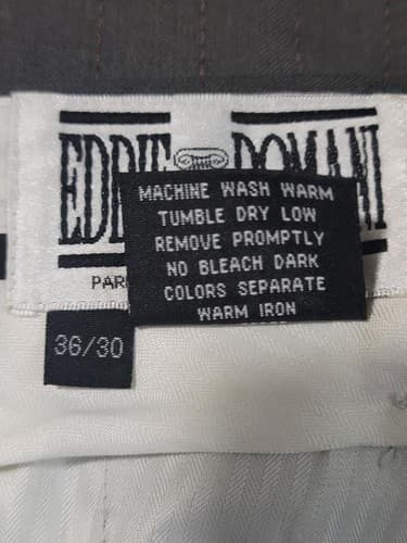 Eddie domani slacks Pants Size: (36/30) #A35a - Thumbnail 3
