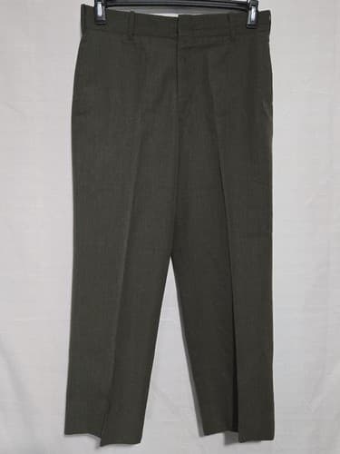 Marines Green Service Trousers 31S Poly/Wool Gabardine USGI 8405-01-279-7685