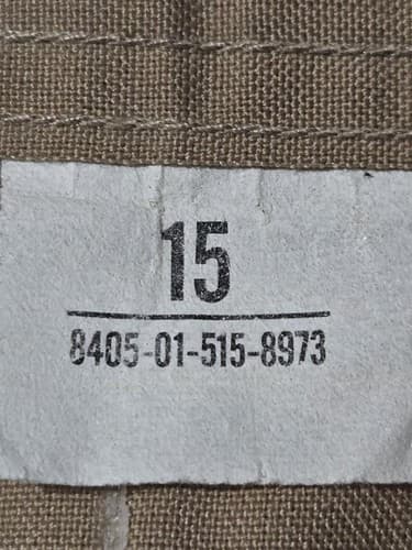 USMC Men's Khaki Service Shirt Short Sleeve Size 15 USGI 8405-01-515-8973 #Q55q - Thumbnail 7