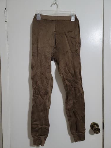 SMALL - Drawer Pants Mid Weight Thermal 8415-01-227-9543 #C11c
