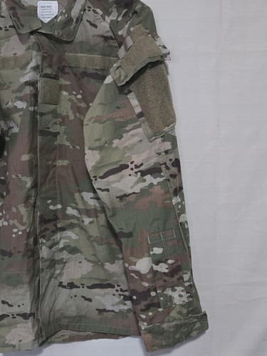 US Army IHWCU Coat OCP Summer Uniform Medium Reg USGI 8415-01-670-8044 #Q50q - Thumbnail 3