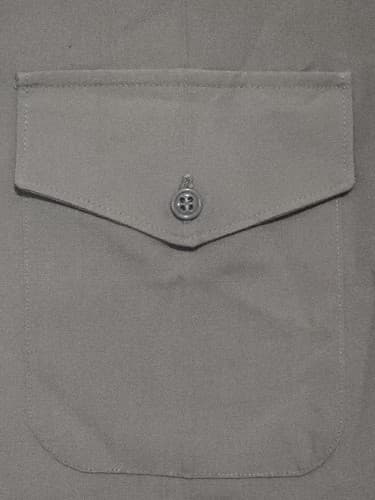 USMC Men's Khaki Service Shirt Short Sleeve Size 15 USGI 8405-01-515-8973 #Q55q - Thumbnail 5