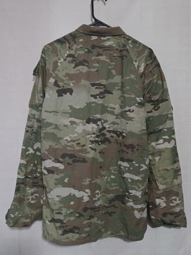 US Army IHWCU Coat OCP Summer Uniform Medium Reg USGI 8415-01-670-8044 #Q50q - Thumbnail 4