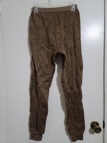 SMALL - Drawer Pants Mid Weight Thermal 8415-01-227-9543 #C11c - Thumbnail 2