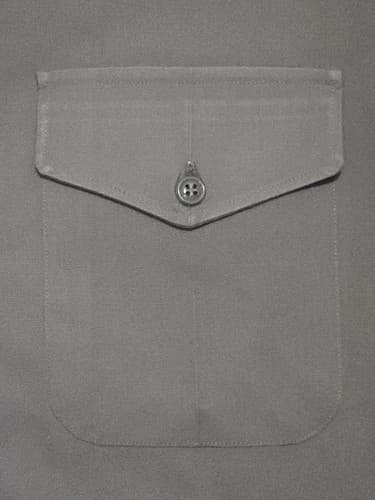 USGI Men's Khaki Service Shirt Short Sleeve Size 16 DSCP 8405-01-515-8976 #Q56q - Thumbnail 5
