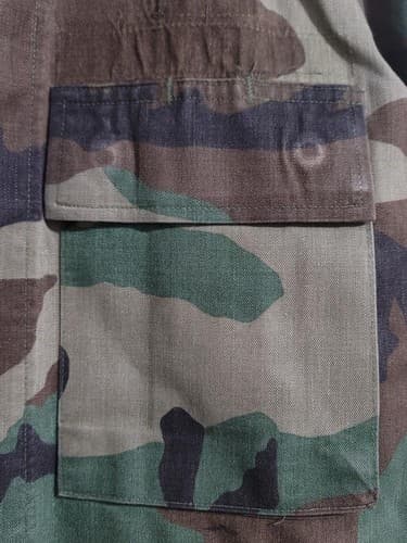 USGI Woodland Cold Weather BDU Jacket Small Regular NSN 8415-01-084-1643 - Thumbnail 5