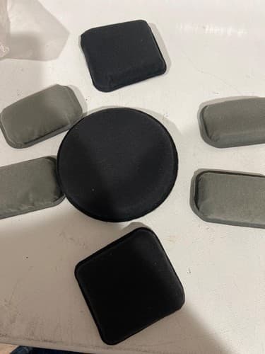 ACH Helmet Replacement Foam Pads 7 Piece Set Tactical MICH ECH Padding VGC #Q73q - Thumbnail 2