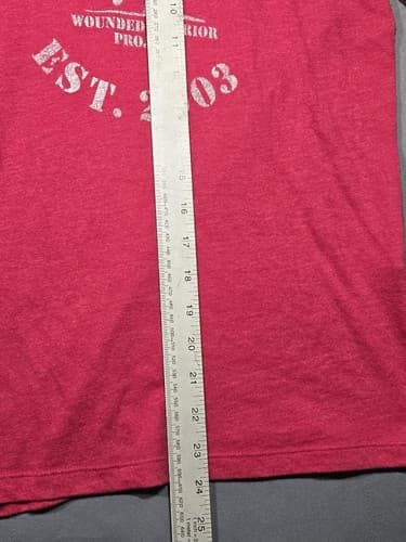 Under Armour Wounded Warrior Project Women's Small Red Graphic T-Shirt #S13g - Thumbnail 11