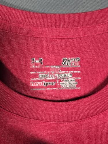 Under Armour Wounded Warrior Project Women's Small Red Graphic T-Shirt #S13g - Thumbnail 6