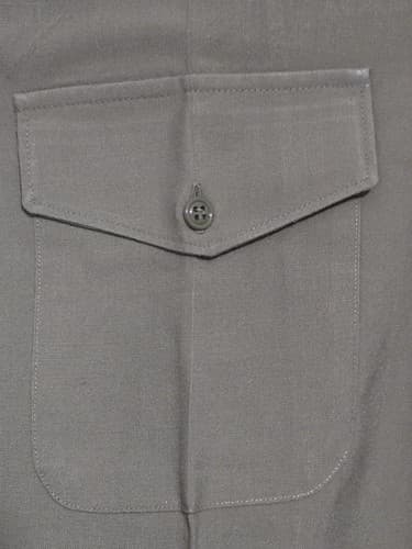 USMC Men's Khaki Service Shirt Short Sleeve Sz 15.5 USGI 8405-01-515-8974 #Q54q - Thumbnail 4