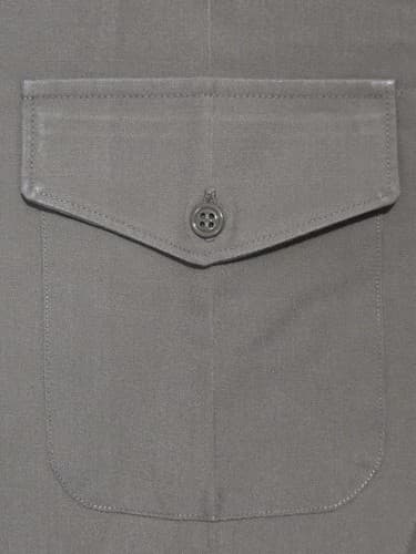 USMC Men's Khaki Service Shirt Short Sleeve Sz 15.5 USGI 8405-01-515-8974 #Q54q - Thumbnail 5