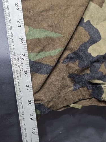 US Military Issue Woodland Camo BDU Cargo Pants Trouser Medium Regular M/R #T68h - Thumbnail 8