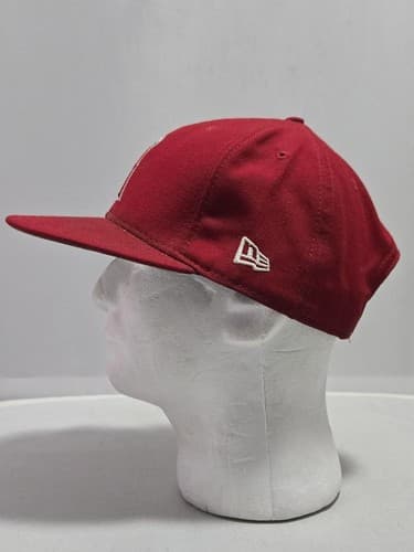 Los Angeles Angels Adjustable Red Snapback New Era Cap #G38g - Thumbnail 4