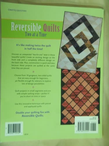 Reversible Quilts: Two at a Time – Sharon Pederson – Quilt Patterns & Techniques - Thumbnail 2