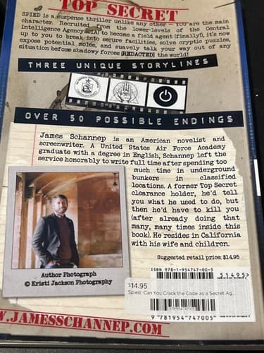 SPIED – Click Your Poison Book – Interactive Spy Adventure by James Schannep - Thumbnail 9