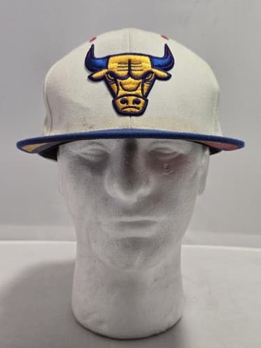 Mitchell and Ness Chicago Bulls heritage Hat Snapback Cap Basketball #G36g